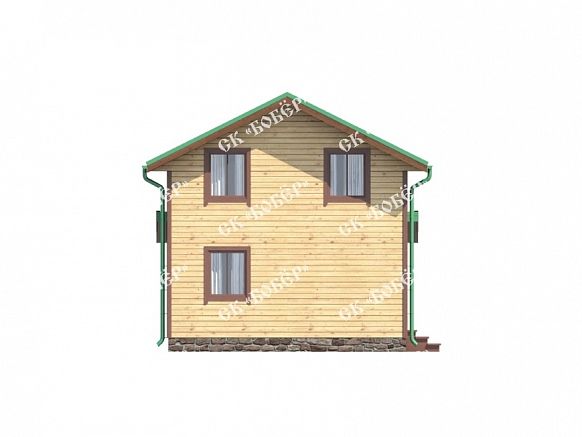 Дом из бруса 6х11. фото