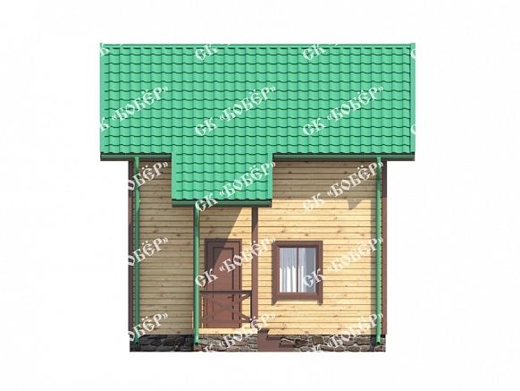 Дом из бруса 6х6. фото