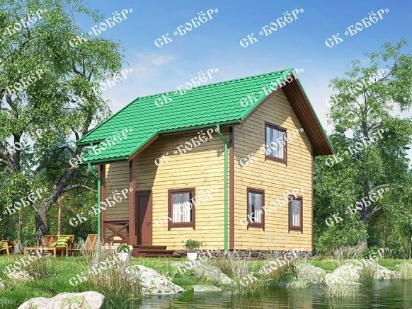 Дом из бруса 6х6